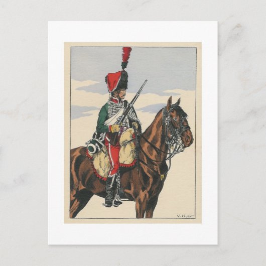 Hussar Briefkaart (Voorkant)