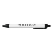 Hussein Kugelschreiber Zwarte Inkt Pen (Bodem)