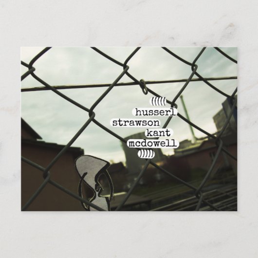 husserl strawson kant mcdowell briefkaart (Voorkant)