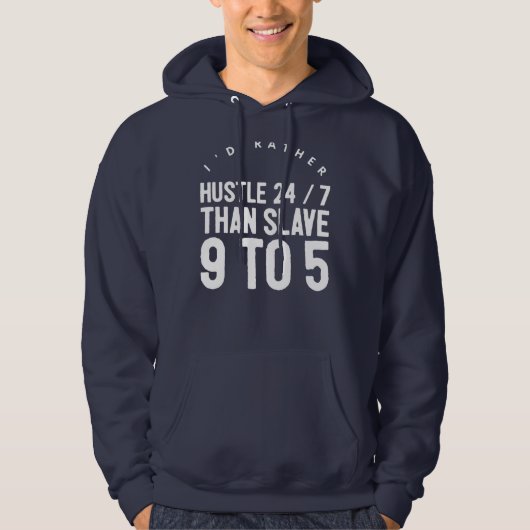 Hustle 24/7 hoodie (Voorkant)