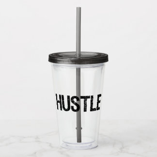 Hustle Acryl Drinkbeker