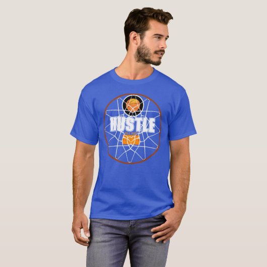 Hustle All Net Basketbal T-shirt (Voorkant volledig)