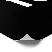 Hustle als een New Yorker poster print (Hoek)