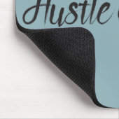 Hustle and Heart Typografie Muismat (Hoek)