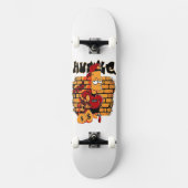 Hustle Bart Persoonlijk Skateboard (Voorkant)