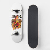 Hustle Bart Persoonlijk Skateboard (Voorkant)
