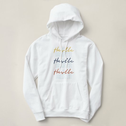 Hustle & Breathe Sweatshirt (Design voorkant)
