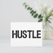 Hustle Briefkaart (Staand voorkant)