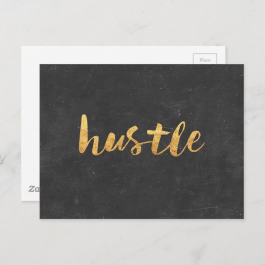 Hustle Briefkaart (Voorkant / Achterkant)