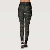 #HUSTLE Camo Leggings (Achterkant)