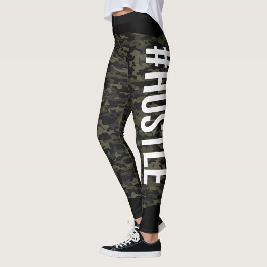 #HUSTLE Camo Leggings (Links)