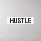 Hustle Canvas Afdruk (Voorkant)