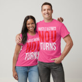 Hustle District No U draait Urban Hip Hop T-Shirte T-shirt (Unisex)