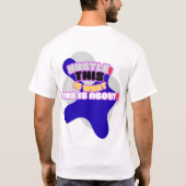 Hustle: dit is waar het om gaat! t-shirt (Achterkant)