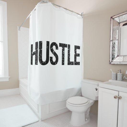 Hustle Douchegordijn (In situ)