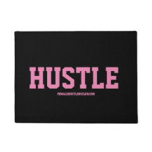 HUSTLE ENTREPRENUER QUOTE-VLOERMATTEN