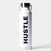 HUSTLE-fles Waterfles (Voorkant)
