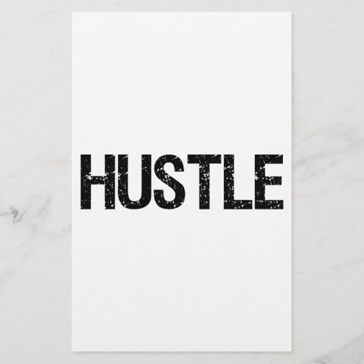 Hustle Flyer (Voorkant)