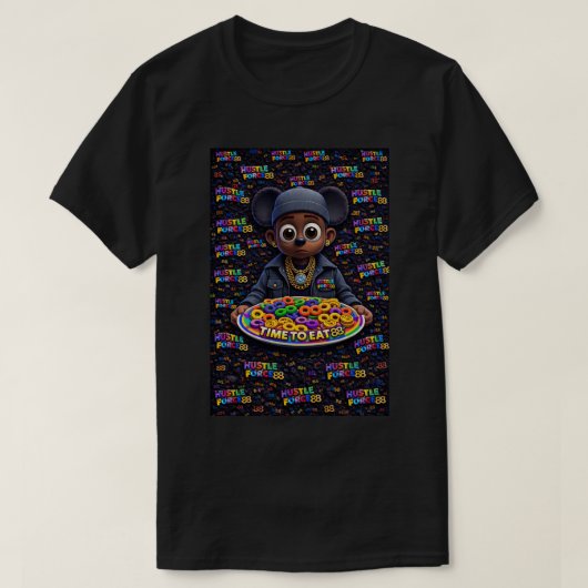 Hustle Force 88  Cereal T Shirt (Design voorkant)