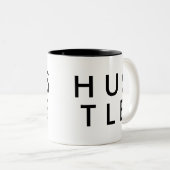 Hustle | Funny Humor Joke Slogan Mok (Voorkant rechts)