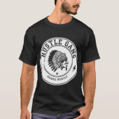 Hustle Gang Mannen Hustle T-shirt (Voorkant)