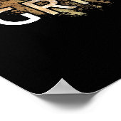 Hustle & Grind Motivatie Inspirerend wandkunst Poster (Hoek)