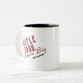 Hustle Hard Dream Big Freelancer / Koffie Mok (Voorkant links)