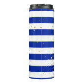 Hustle Hard Gold Foil Effect Thermal Tumbler Thermosbeker (Achterkant)