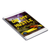 HUSTLE HARD LOGO SPIRAAL NOTITIEBOEK (Rechterzijde)