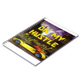 HUSTLE HARD LOGO SPIRAAL NOTITIEBOEK (Linkerzijde)