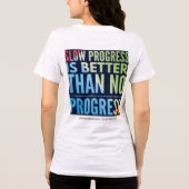 Hustle Hard" T-Shir Tri-Blend Shirt (Achterkant)