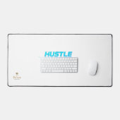 Hustle Harder - Motivatie Muismat Modern Bureaumat (Keyboard & Muis)