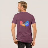 Hustle Harder Urban Splash Graffiti T-Shirt (Voorkant)