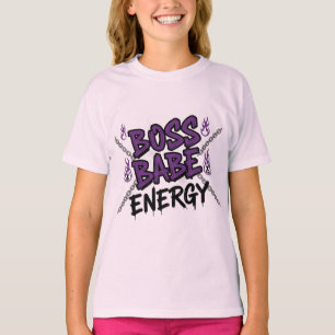 Hustle + Hart – Boss Babe Energie T-Shirt