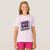 Hustle + Heart – Boss Babe Energy T-Shirt (Voorkant volledig)