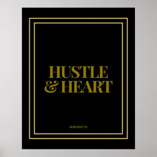 Hustle & Heart Poster