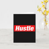 Hustle Hip Hop Rap Rapper Freestyle Break Dance BB Kaart (Gele Bloem)