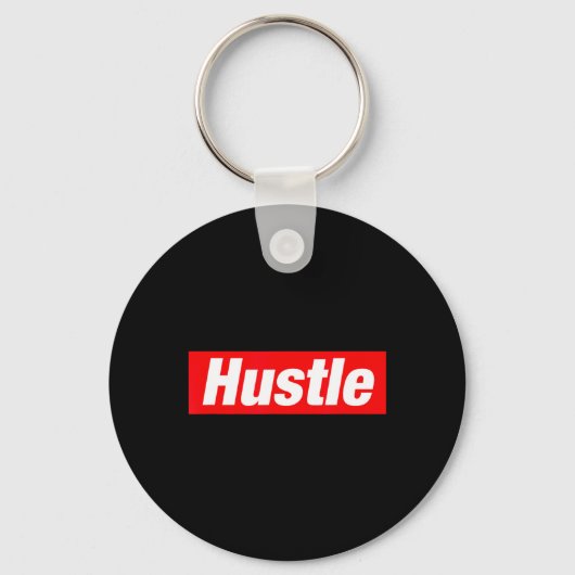 Hustle Hip Hop Rap Rapper Freestyle Break Dance BB Sleutelhanger (Voorkant)