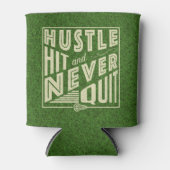 Hustle Hit en Nooit Lacrosse stoppen Blikjeskoeler (Voorkant)