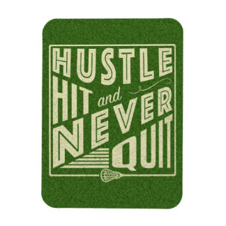 Hustle Hit en Nooit Lacrosse stoppen Magneet