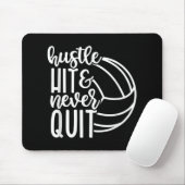 Hustle Hit en nooit Volleyball Lovers stoppen Muismat (Met muis)