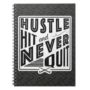 Hustle Hit & Nooit Notitieblok afsluiten Notitieboek
