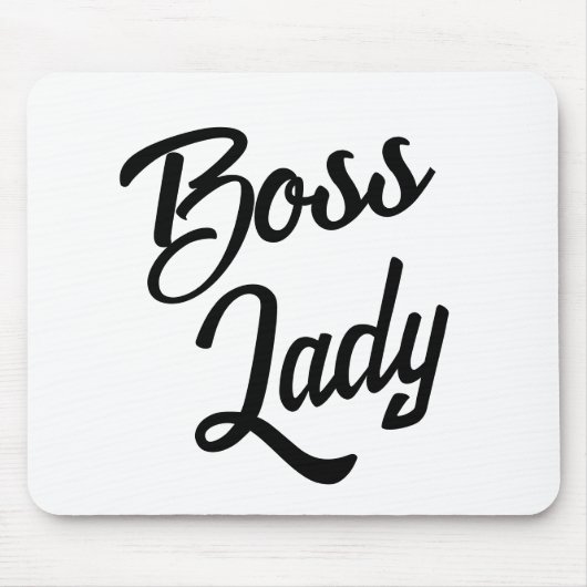 Hustle Inspirerend Muismat – Trendy belettering (Voorkant)