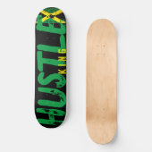 HUSTLE KING 8 1/4" Skateboard Deck (Voorkant)
