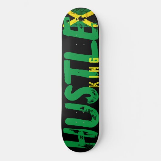 HUSTLE KING 8 1/4" Skateboard Deck (Voorkant)