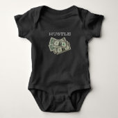 Hustle making money dollars romper (Voorkant)