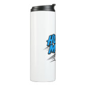 "Hustle Mode Aan" Motiverende Quote Thermosbeker (Gedraaid links)