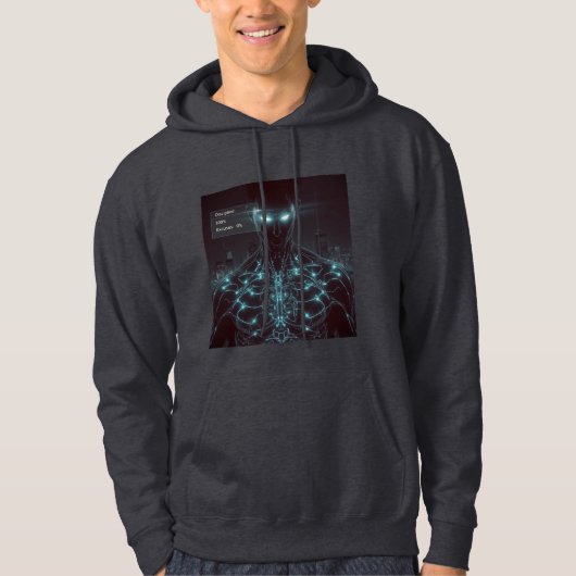 Hustle Mode Activated Alpha Upgrade v2.0 – hoodie (Voorkant)