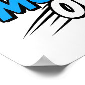 "Hustle Mode On" Motivational Quote Poster (Hoek)