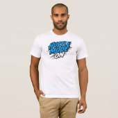 "Hustle Mode On" Motivational Quote T-shirt (Voorkant volledig)